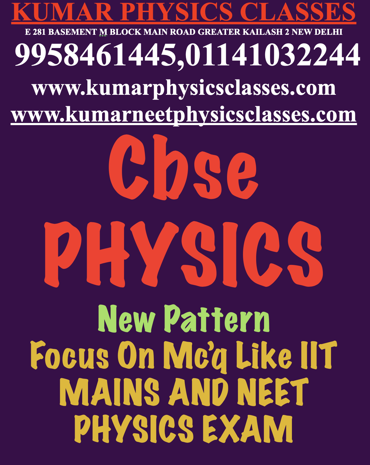 https://www.kumarneetphysicsclasses.com/single-post/2019/08/18/Try-To-Excel-In-Physics-To-Score-Good-Marks